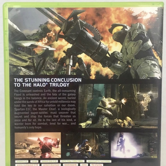 Halo 3 Xbox 360 Game TESTED COMPLETE With MANUAL And POSTER - Picture 4 of 14